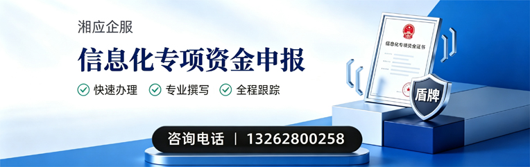 安阳信息化专项资金申报服务