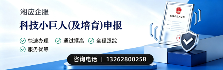 安阳科技小巨人及培育企业申报服务